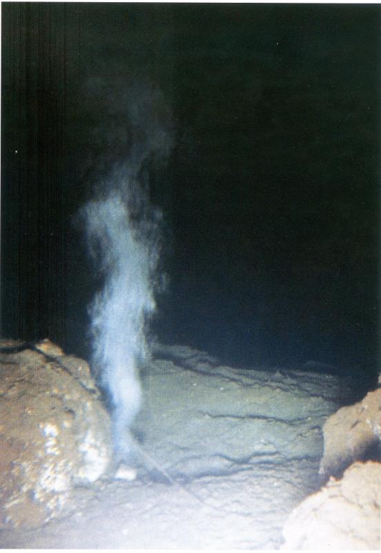熱水噴出孔の写真