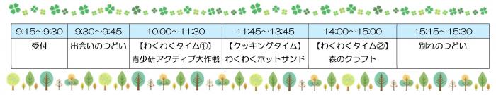 日程