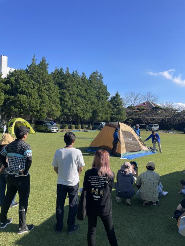 キャンプ場開放1