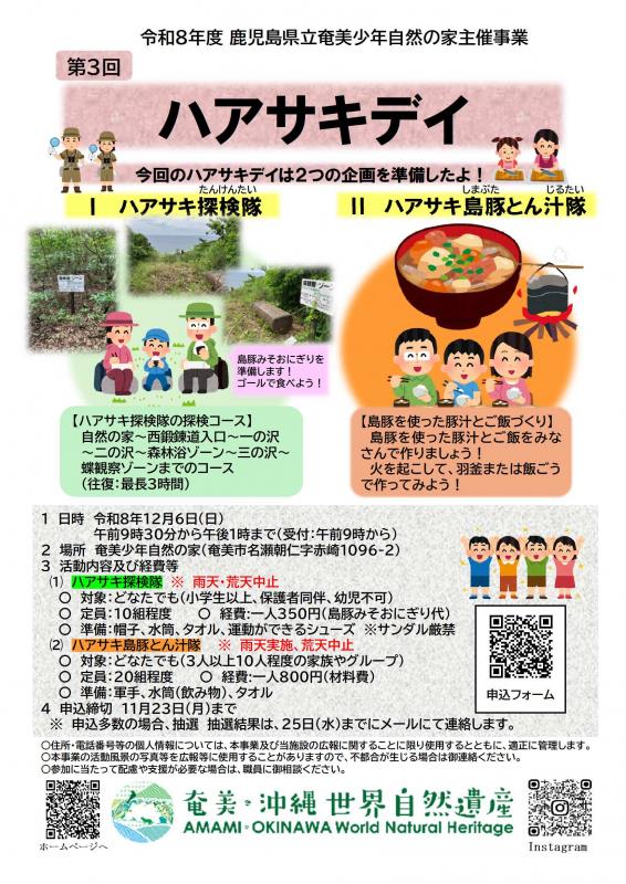 ハアサキ3チラシ