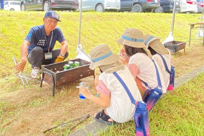 空き缶ポップコーン