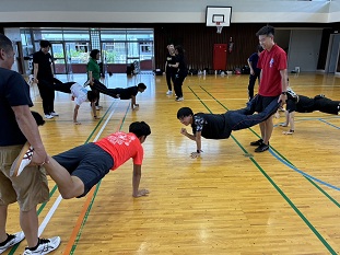 動きを高める運動