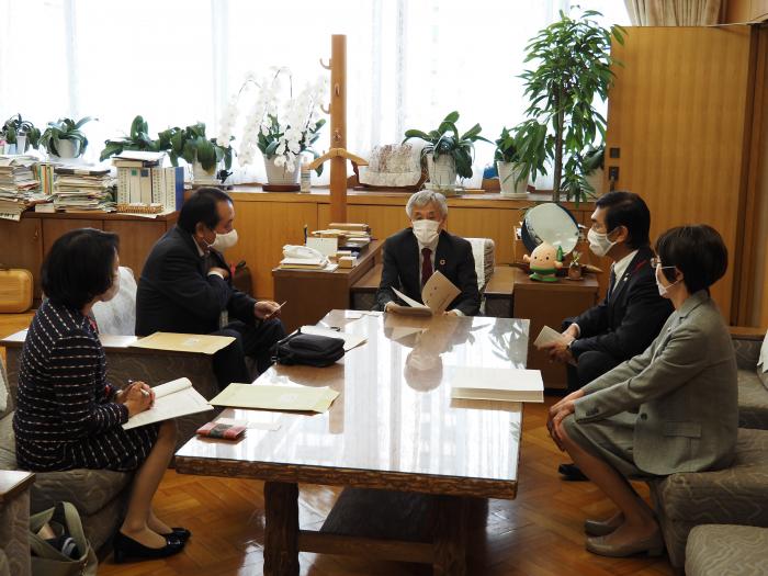 林野庁長官への提言活動の写真