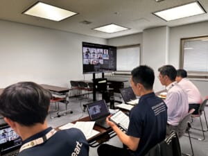 第22回競技専門委員会の会議の様子