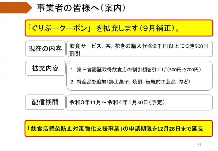 「ぐりぶークーポン」を拡充します