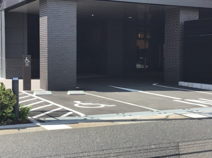 みらいリハビリテーション駐車場２