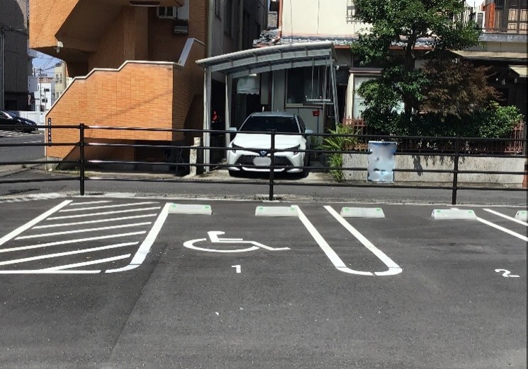 みらいリハビリテーション駐車場３