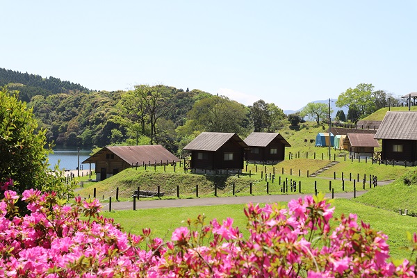 住吉池公園キャンプ場外観